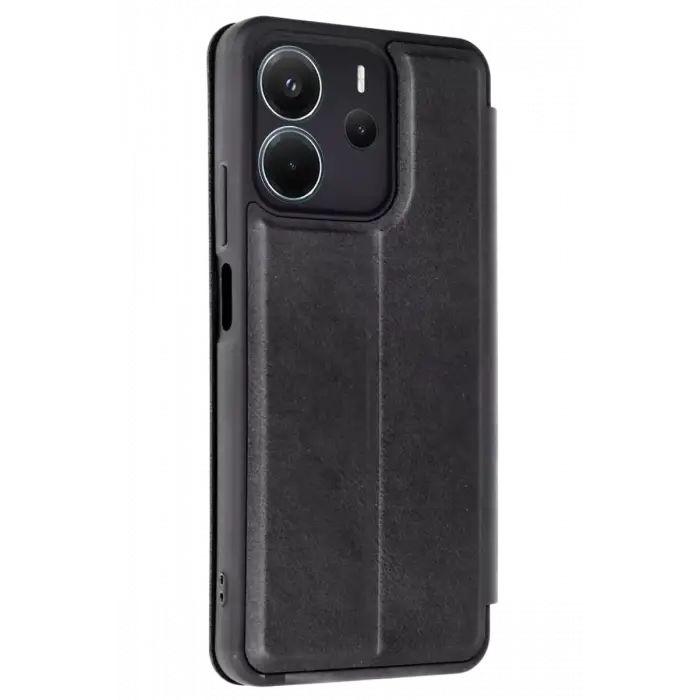 Newface Xiaomi Redmi Note 14 4G Kılıf Flip Cover - Siyah