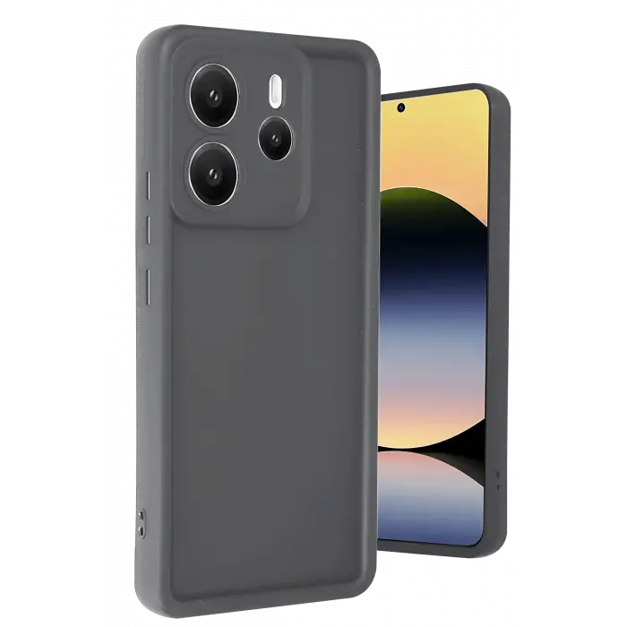 Newface Xiaomi Redmi Note 14 4G Kılıf Viera Silikon - Gri