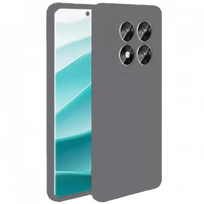 Newface Xiaomi Redmi Note 14 Pro 4G Kılıf First Silikon - Gri