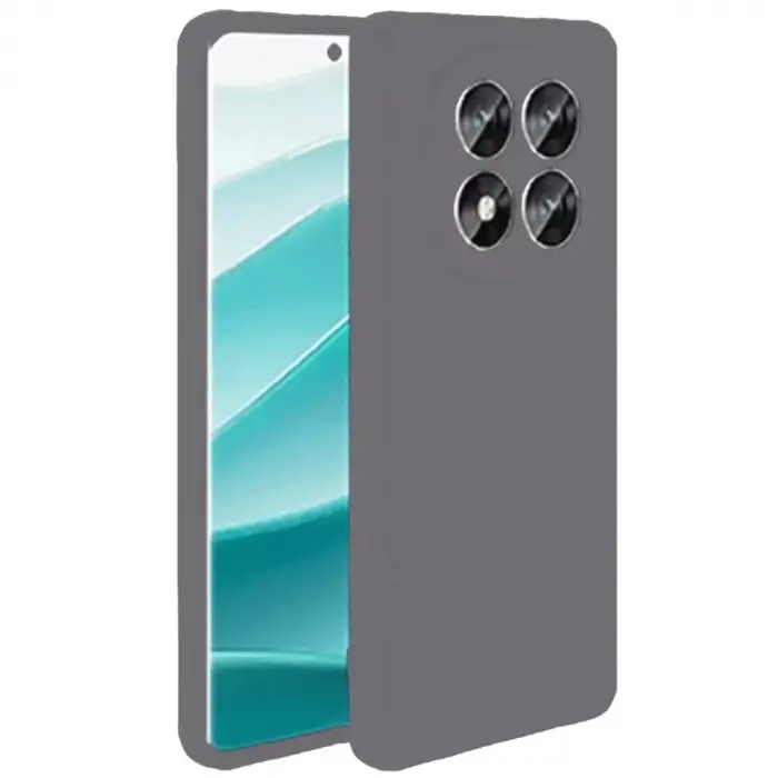 Newface Xiaomi Redmi Note 14 Pro 4G Kılıf First Silikon - Gri