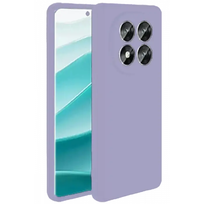 Newface Xiaomi Redmi Note 14 Pro 4G Kılıf First Silikon - Lila