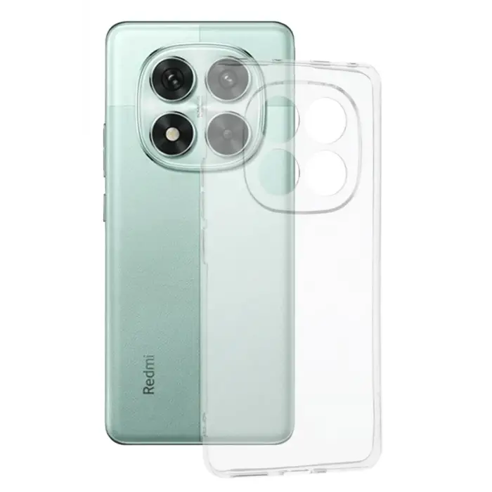 Newface Xiaomi Redmi Note 14 Pro 5G Kılıf Lüx Şeffaf Silikon