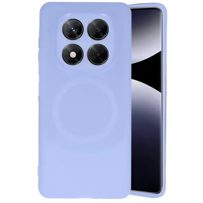 Newface Xiaomi Redmi Note 14 Pro 5G Kılıf Maya Karbon Kapak - Lila