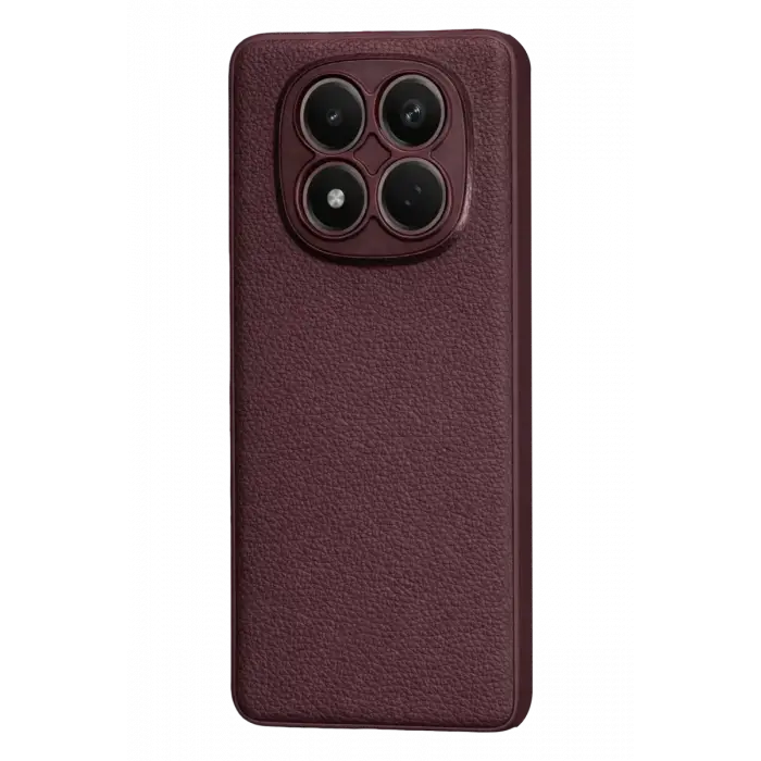 Newface Xiaomi Redmi Note 15 4G Thermax Silikon Kılıf - Bordo