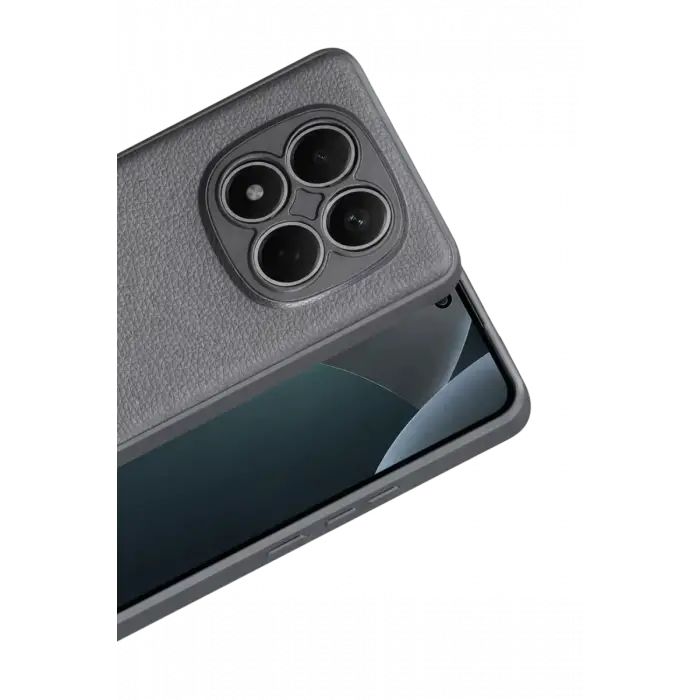 Newface Xiaomi Redmi Note 15 4G Thermax Silikon Kılıf - Gri