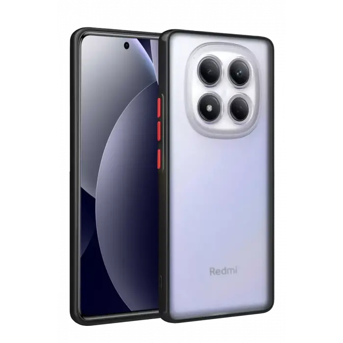 Newface Xiaomi Redmi Note 15 Pro 4G Montreal Silikon Kapak - Siyah