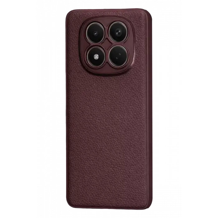 Newface Xiaomi Redmi Note 15 Pro 4G Thermax Silikon Kılıf - Bordo