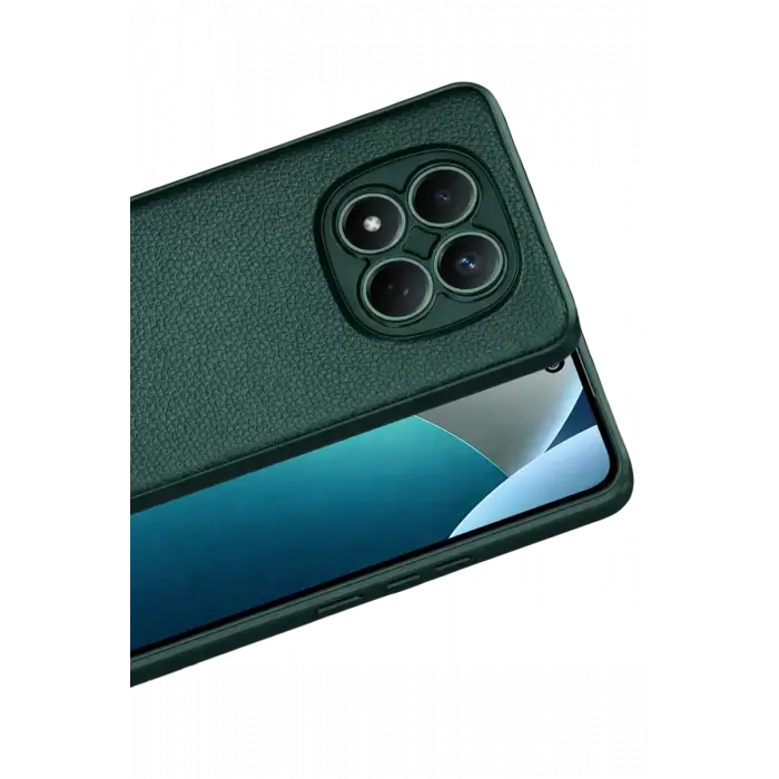 Newface Xiaomi Redmi Note 15 Pro 4G Thermax Silikon Kılıf - Koyu Yeşil