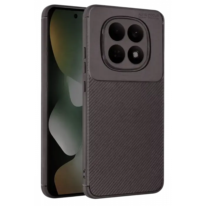 Newface Xiaomi Redmi Note 15 Pro 5G Auto Focus Karbon Kapak - Gri