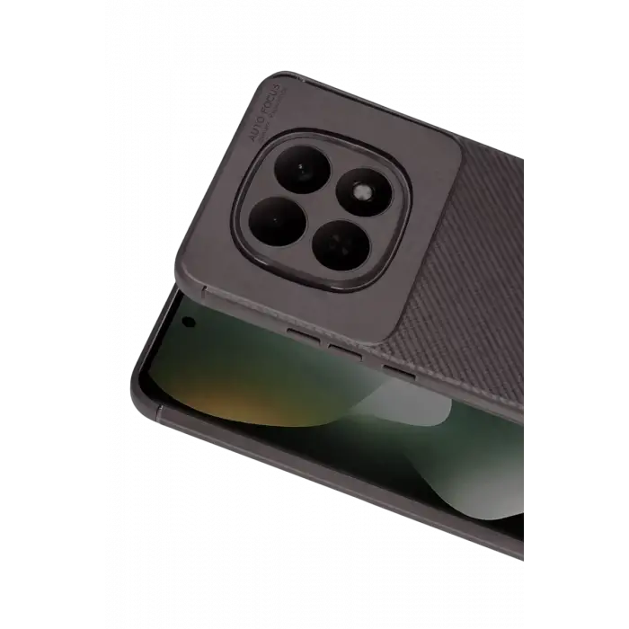 Newface Xiaomi Redmi Note 15 Pro 5G Auto Focus Karbon Kapak - Gri