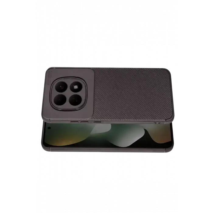 Newface Xiaomi Redmi Note 15 Pro 5G Auto Focus Karbon Kapak - Gri