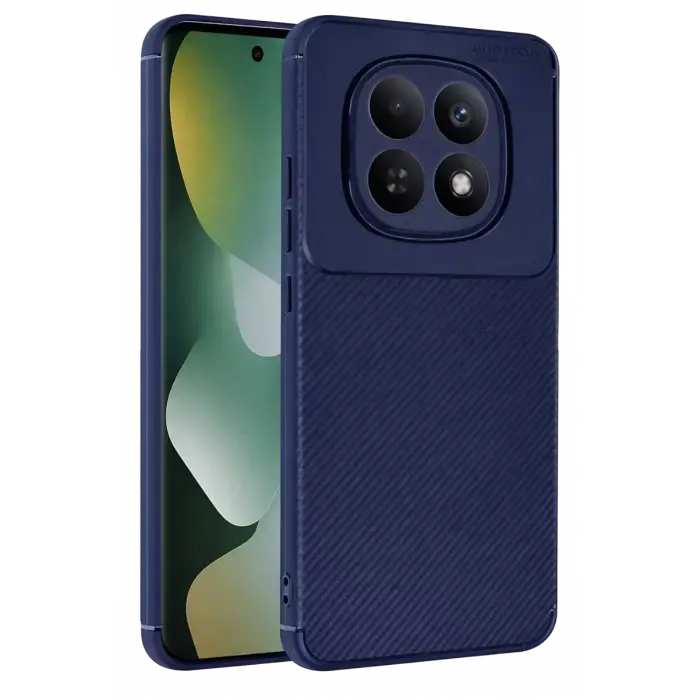 Newface Xiaomi Redmi Note 15 Pro 5G Auto Focus Karbon Kapak - Lacivert