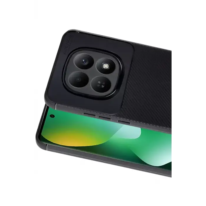 Newface Xiaomi Redmi Note 15 Pro 5G Auto Focus Karbon Kapak - Siyah