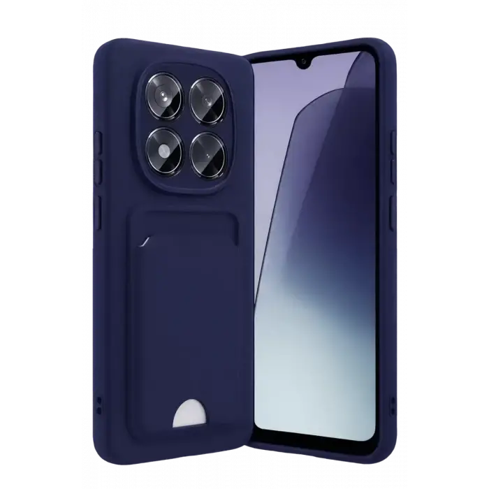 Newface Xiaomi Redmi Note 15 Pro 5G Kelvin Kartvizitli Silikon - Lacivert