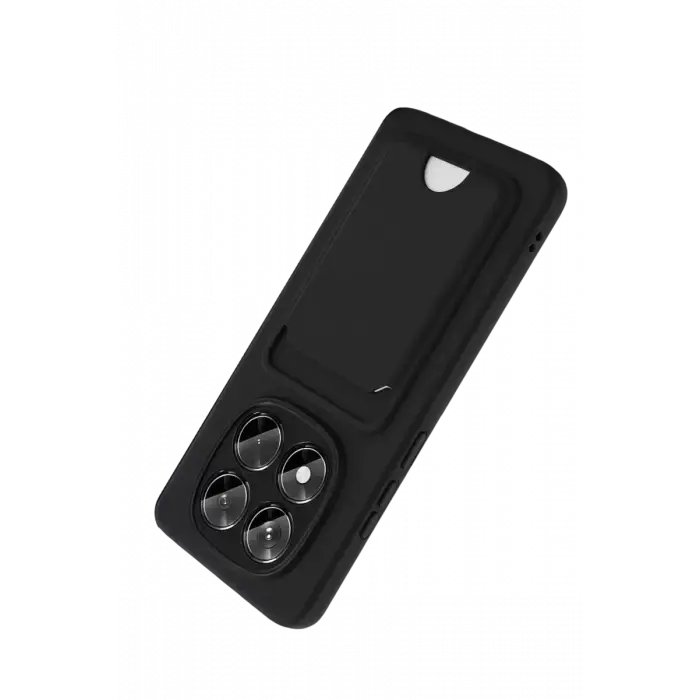 Newface Xiaomi Redmi Note 15 Pro 5G Kelvin Kartvizitli Silikon - Siyah