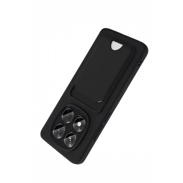 Newface Xiaomi Redmi Note 15 Pro 5G Kelvin Kartvizitli Silikon - Siyah