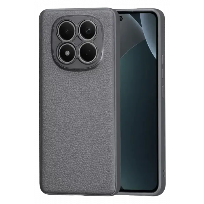 Newface Xiaomi Redmi Note 15 Pro 5G Thermax Silikon Kılıf - Gri