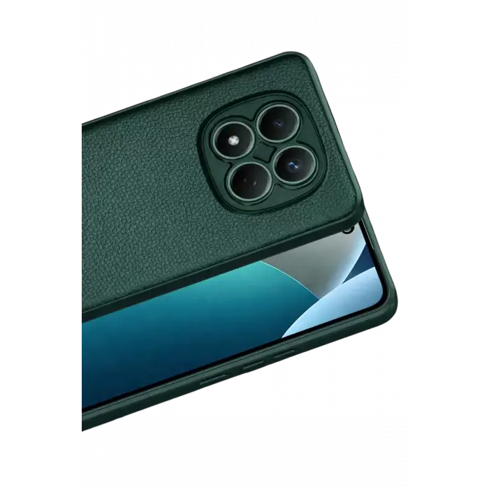 Newface Xiaomi Redmi Note 15 Pro 5G Thermax Silikon Kılıf - Koyu Yeşil