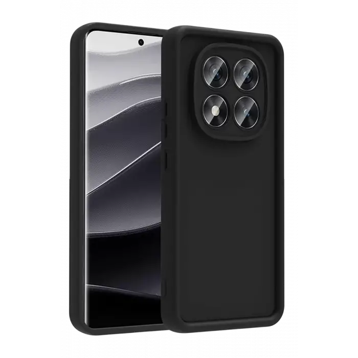 Newface Xiaomi Redmi Note 15 Pro 5G Viera Silikon - Siyah