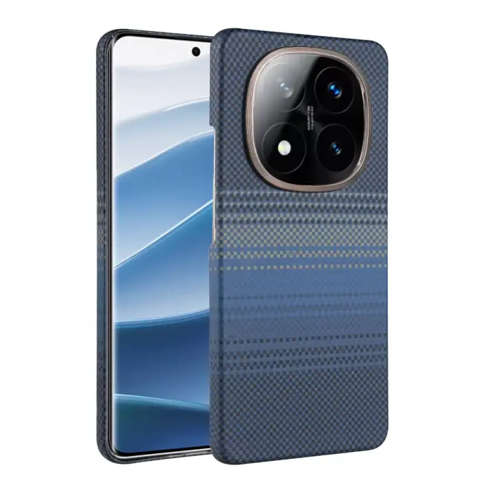 Newface Xiaomi Redmi Note 15 Pro Plus 5G Vega Magsafe Kapak - Mavi