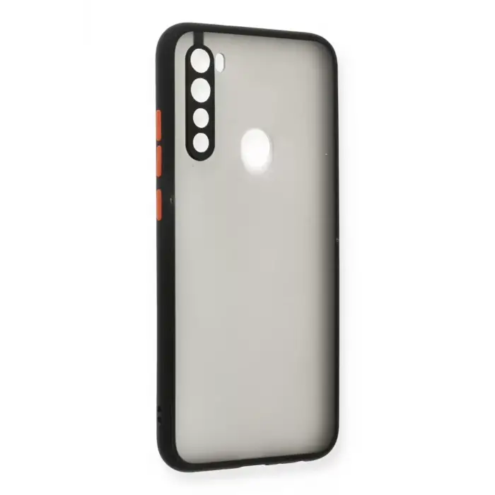 Newface Xiaomi Redmi Note 8 Kılıf Montreal Silikon Kapak - Siyah