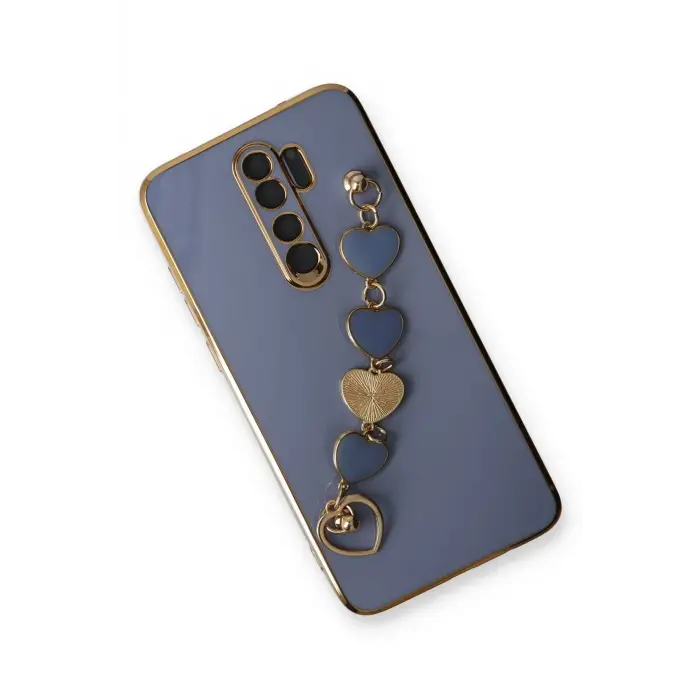 Newface Xiaomi Redmi Note 8 Pro Kılıf Esila Silikon - Gri