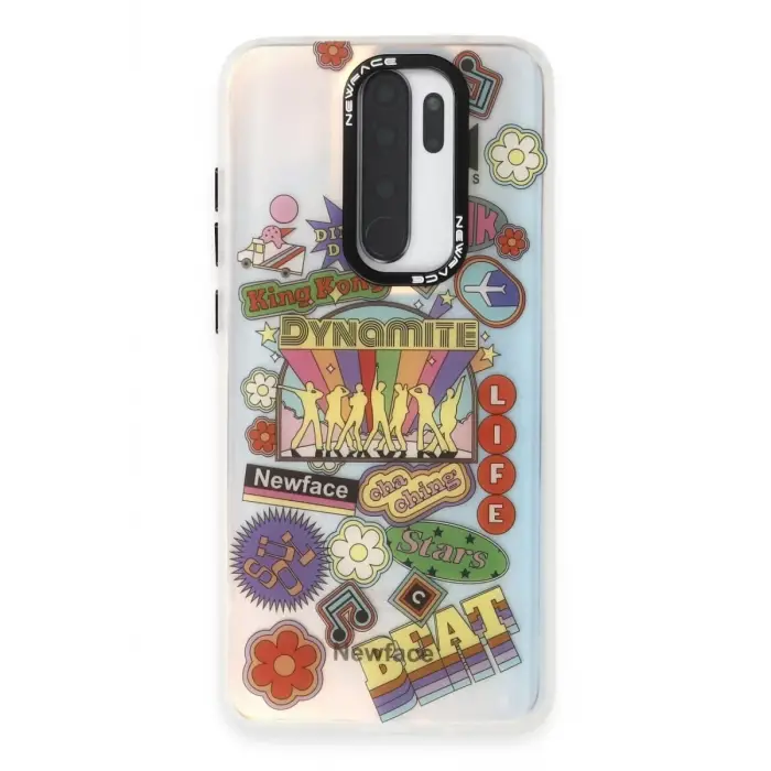 Newface Xiaomi Redmi Note 8 Pro Kılıf Estoril Desenli Kapak - Estoril - 14