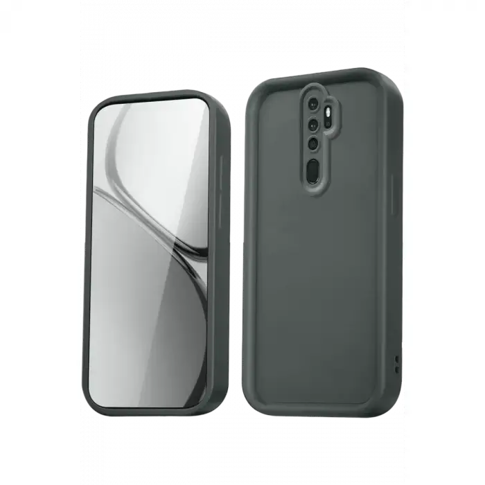 Newface Xiaomi Redmi Note 8 Pro Kılıf Viera Silikon - Gri