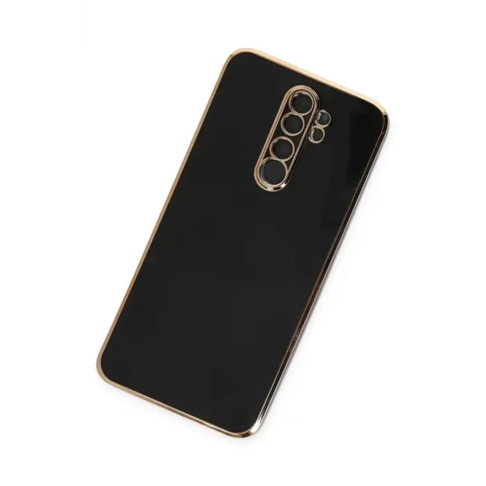 Newface Xiaomi Redmi Note 8 Pro Kılıf Volet Silikon - Siyah