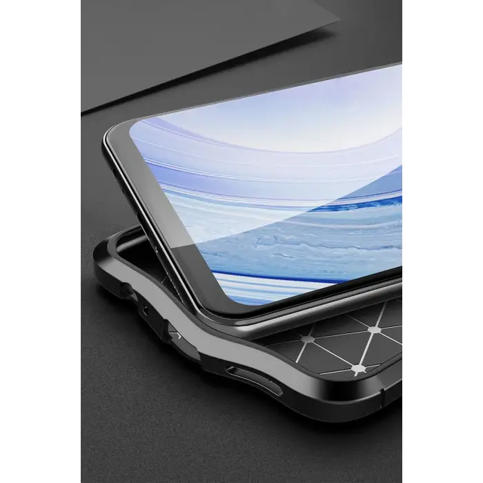 Newface Xiaomi Redmi Note 9 Kılıf Auto Focus Kapak - Lacivert