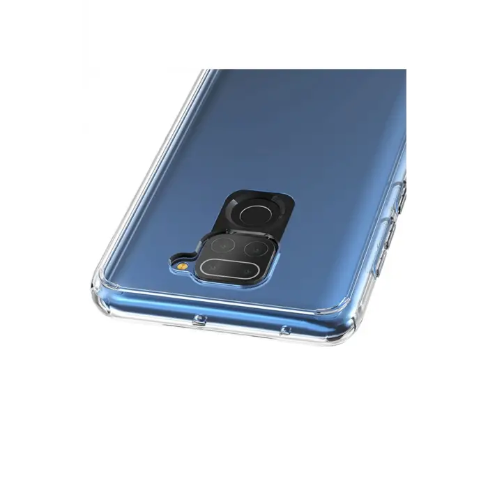 Newface Xiaomi Redmi Note 9 Kılıf Lüx Şeffaf Silikon - Şeffaf