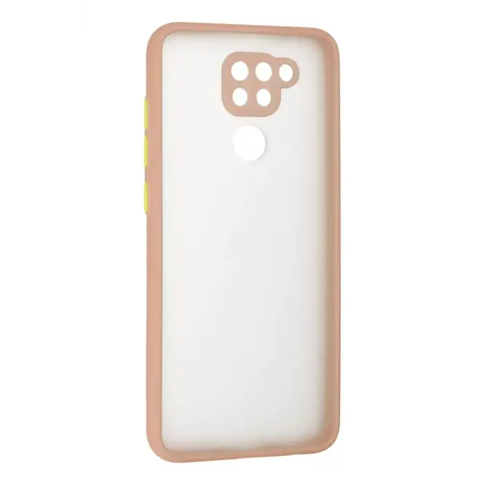 Newface Xiaomi Redmi Note 9 Kılıf Montreal Silikon Kapak - Pembe