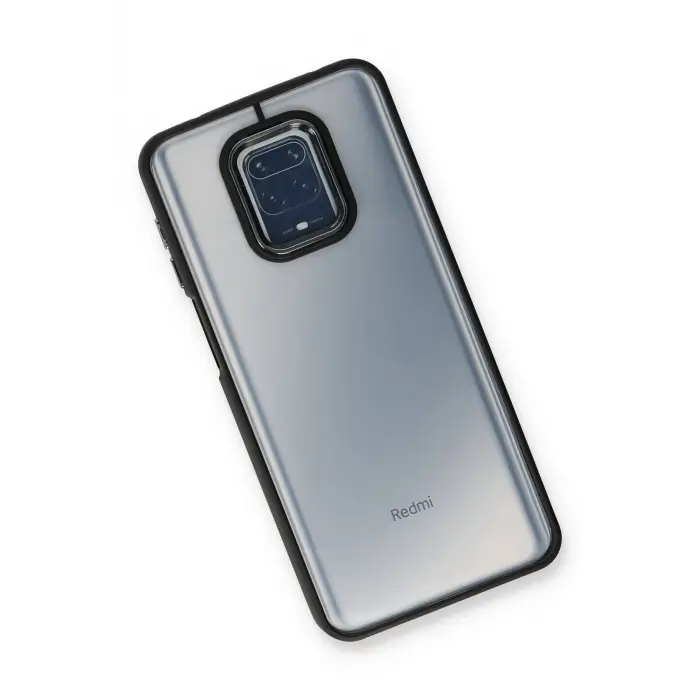 Newface Xiaomi Redmi Note 9 Pro Kılıf Dora Kapak - Siyah