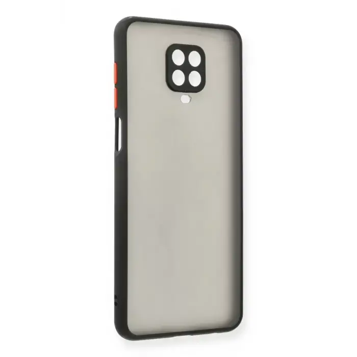 Newface Xiaomi Redmi Note 9 Pro Kılıf Montreal Silikon Kapak - Siyah