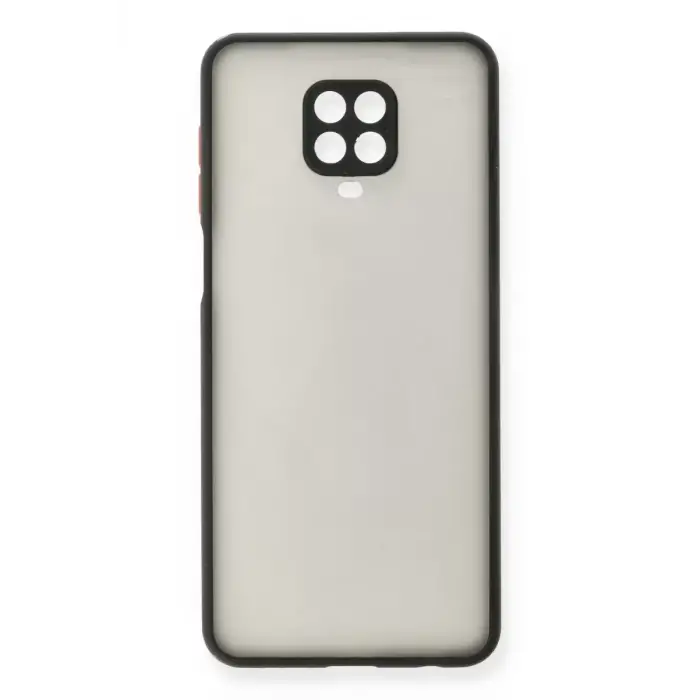 Newface Xiaomi Redmi Note 9 Pro Kılıf Montreal Silikon Kapak - Siyah