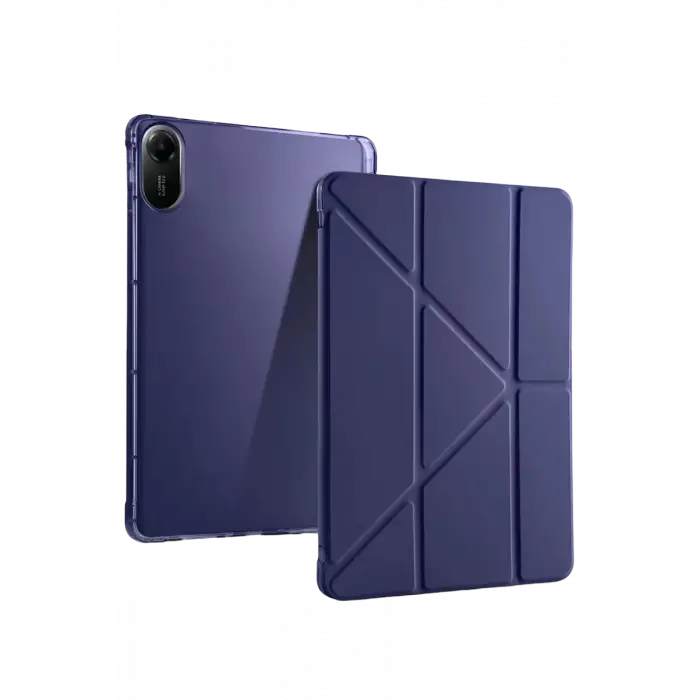 Newface Xiaomi Redmi Pad 2 Kalemlikli Mars Tablet Kılıfı - Lacivert