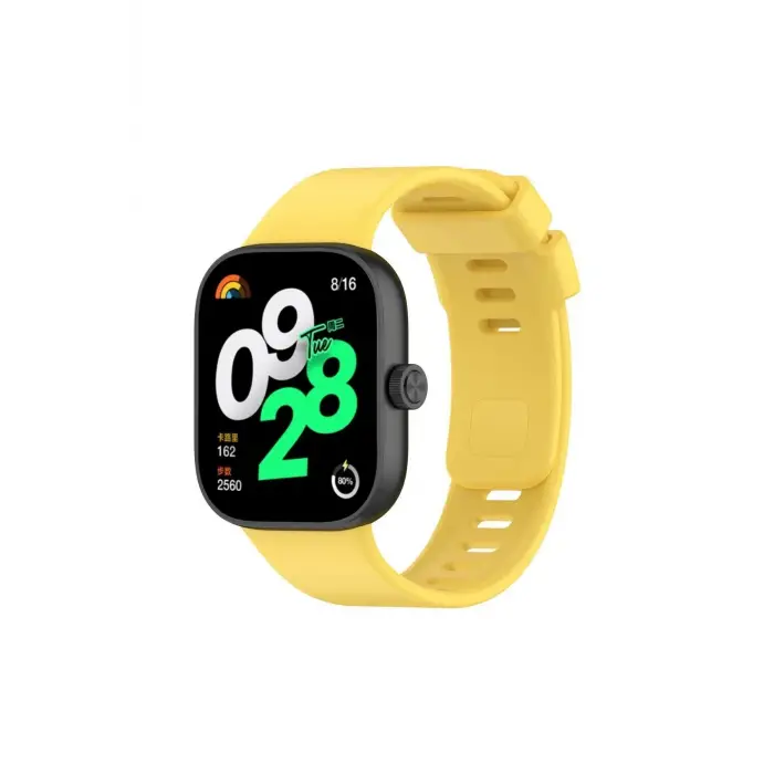Newface Xiaomi Redmi Watch 4 Klasik Kordon - Sarı