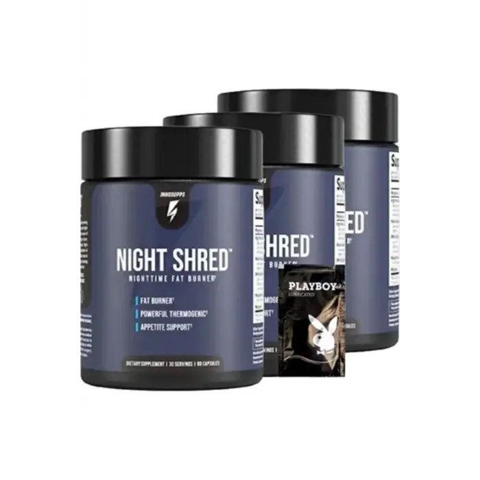 Night Shread Time Fat Burner Fitlik  60 Lı X 3 Adet 1 Jel Hediye