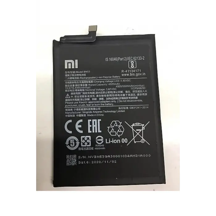 Note 9s (BN55) Batarya Pil