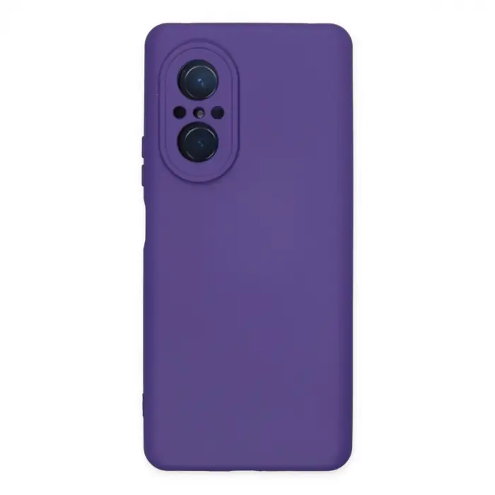 Nova 9 SE Kılıf Nano içi Kadife Silikon - Mor