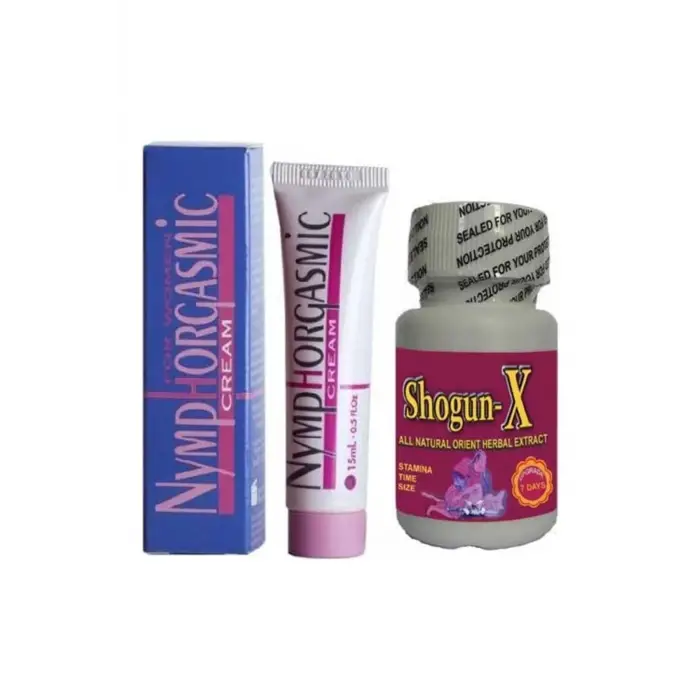Nymphorgasmic 15 Ml. Cream Kremi + S30 Etkili Erkek 30Lu Kapsül