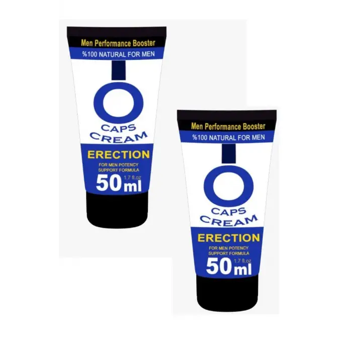 O Caps Erkeklere Sertleştirme Kremi 50 ml X 2 Adet