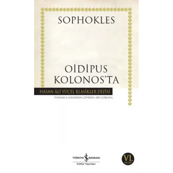 Oidipus Kolonosta - Hasan Ali Yücel Klasikleri