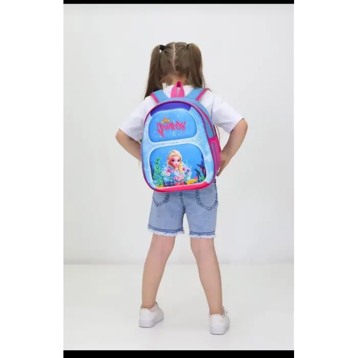 Okul Çantası Kız Açık Mavi