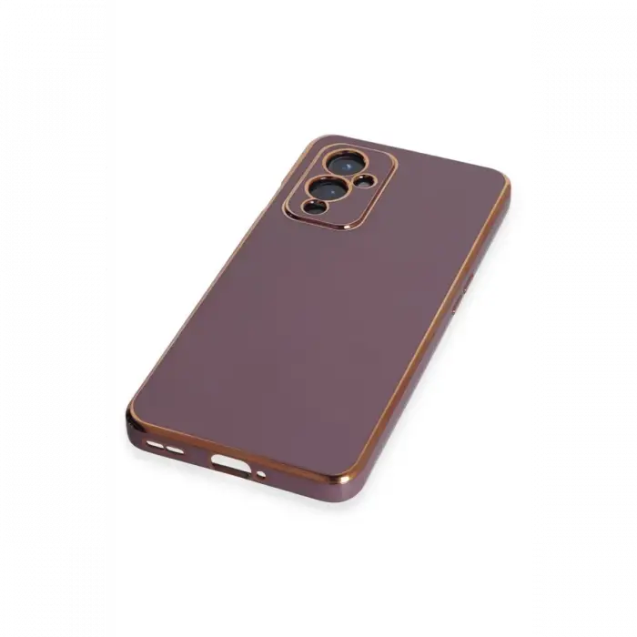 One Plus 9 Kılıf Volet Silikon - Mor
