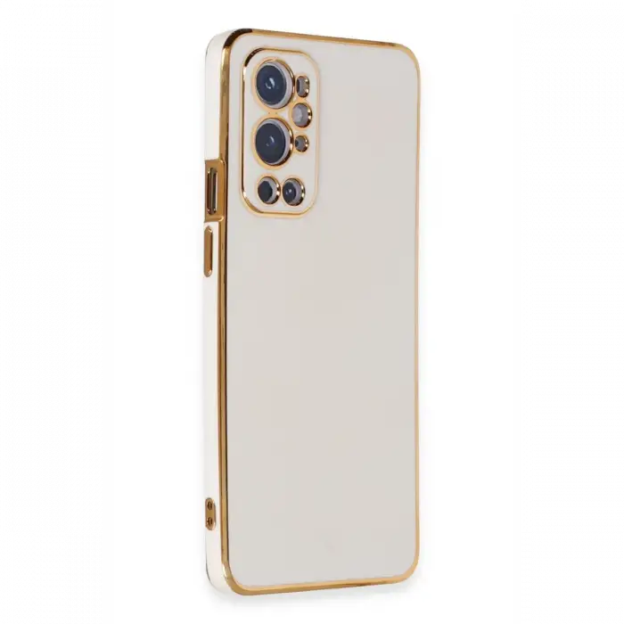 One Plus 9 Pro Kılıf Volet Silikon - Beyaz