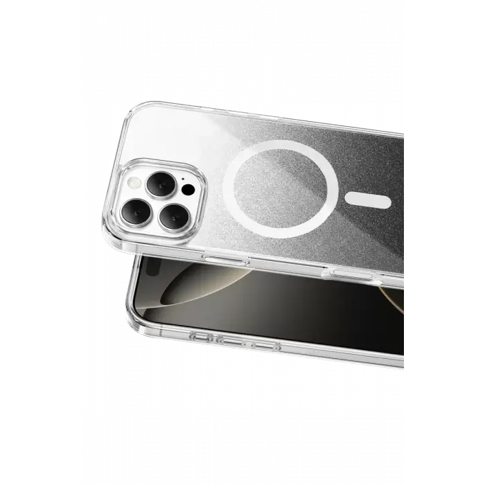 Onegif Apple iPhone 16 Pro Max Sora Simli Magsafe Kapak - Siyah