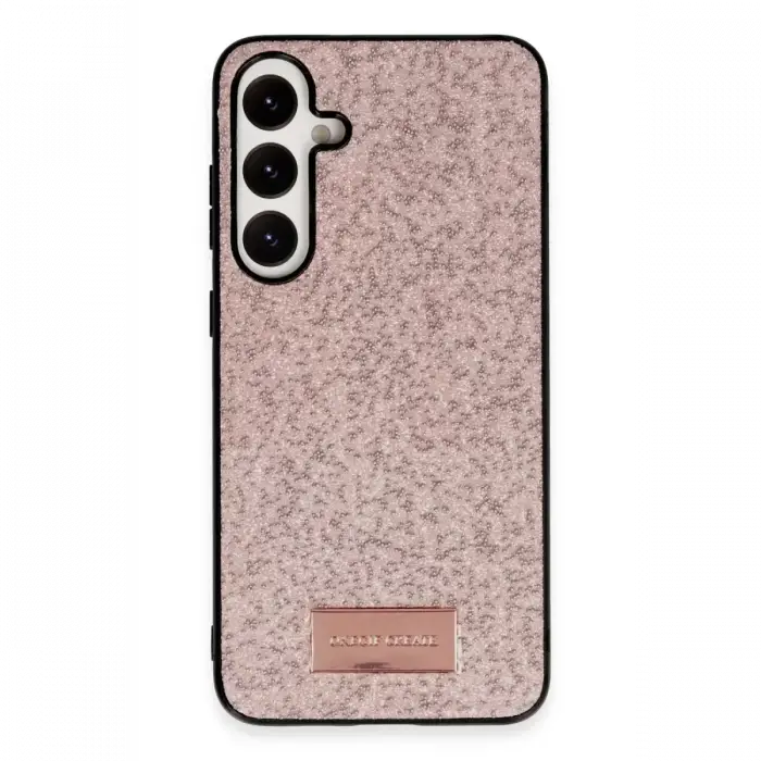 Onegif Samsung Galaxy A05S Bright Simli Kapak - Pembe