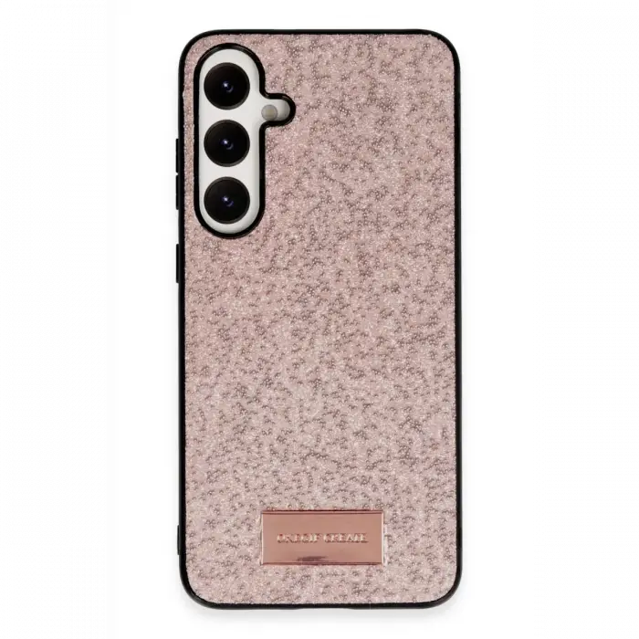 Onegif Samsung Galaxy A05S Bright Simli Kapak - Pembe