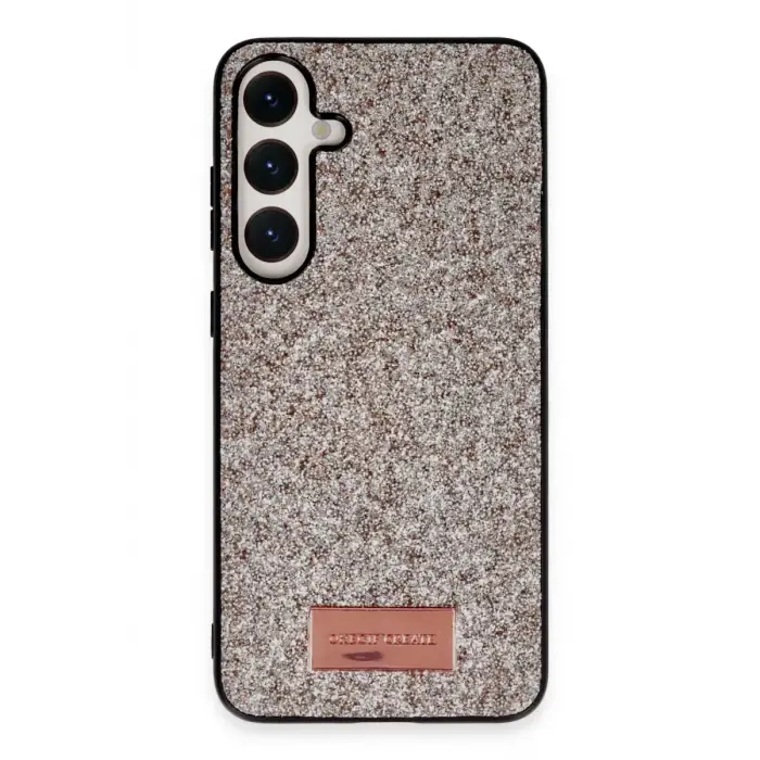 Onegif Samsung Galaxy A25 5G Bright Simli Kapak - Gold